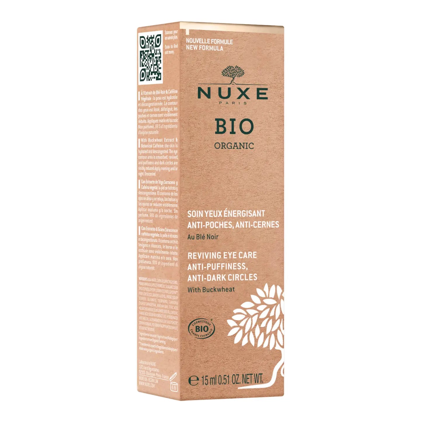 NUXE BIO Soin Yeux énergisant