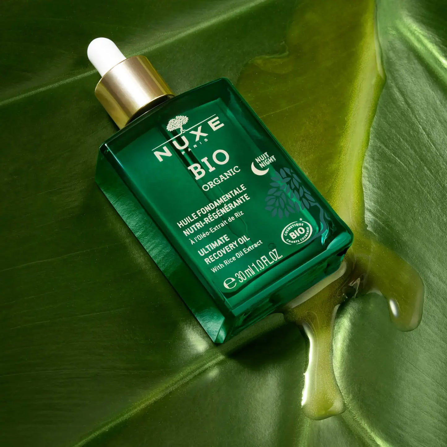 NUXE BIO Huile Nuit Fondamentale Nutri-Régénérante