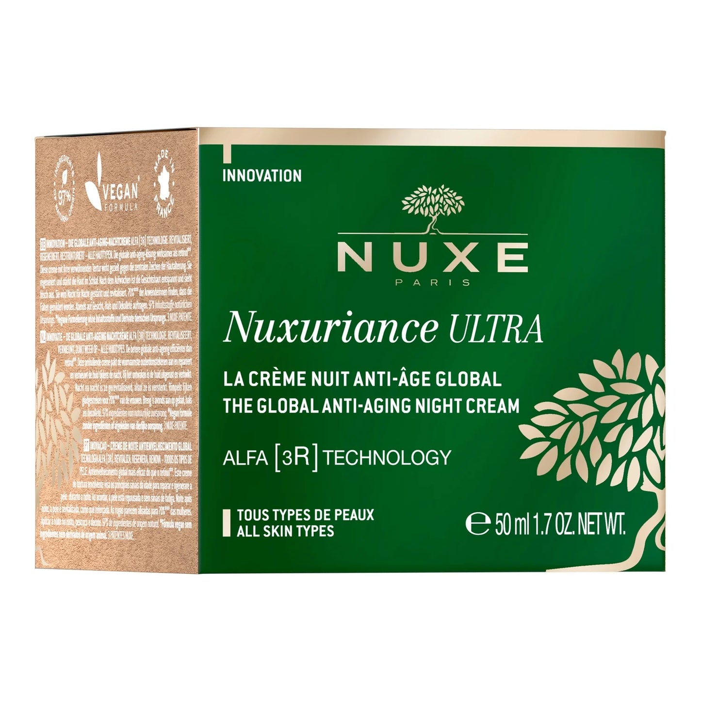 Crème Nuit Anti-Âge Global, Nuxuriance Ultra