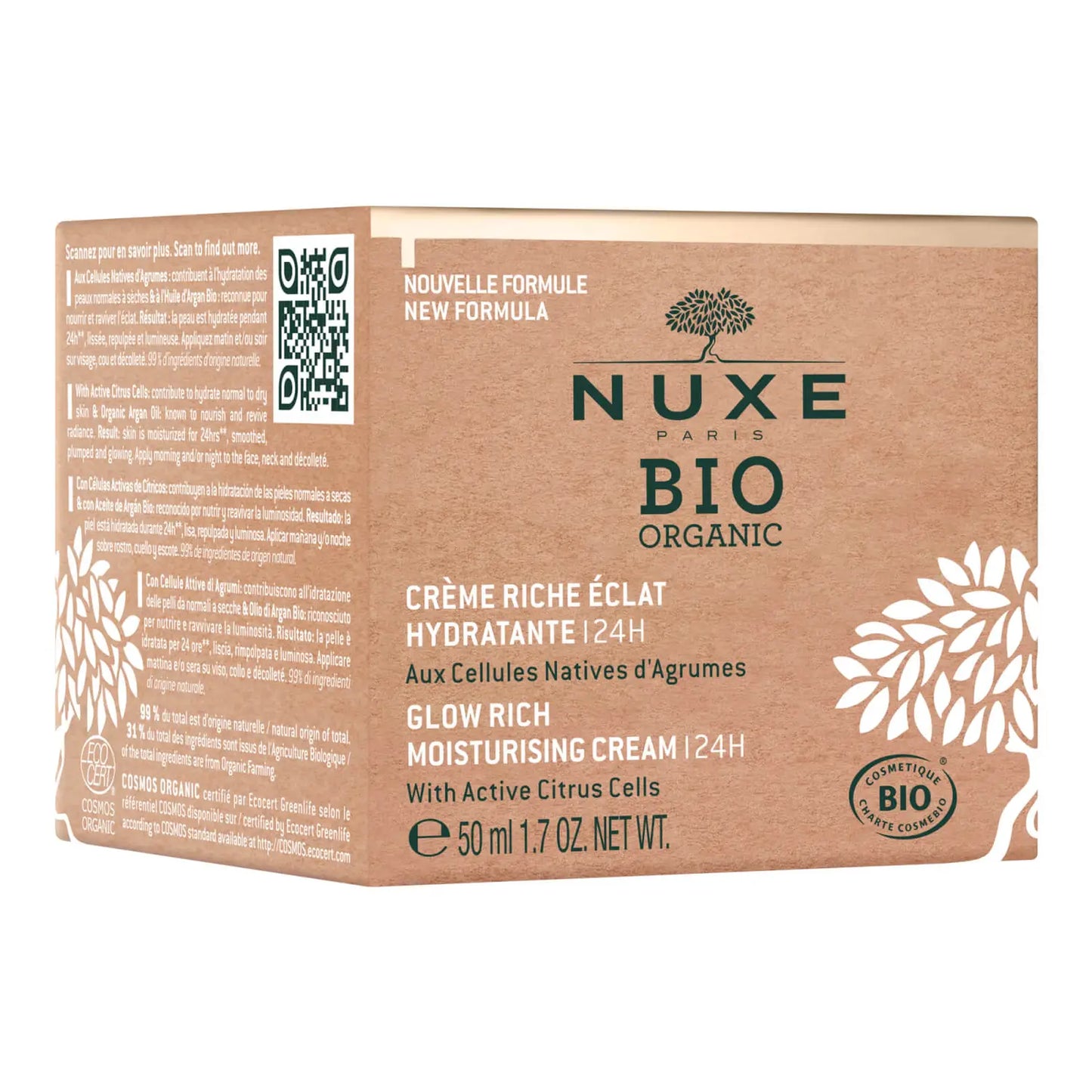 NUXE BIO Rich Moisturizing Radiance Cream